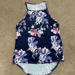 Floral tank top